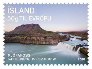 631A Þjófafoss  50g to Europe