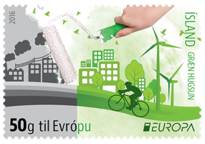 632A Think Green  50g to Europe