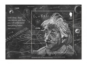 Einstein_Miniature Sheet