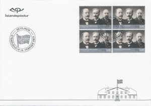 Iceland's First Government  FDC4