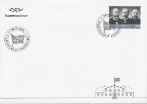 Iceland's First Government  First Day Cover