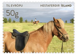 645A  - Tourist Stamps VI - Horse-riding