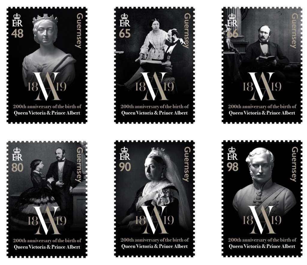 V&A Set of 6 Stamps Perf