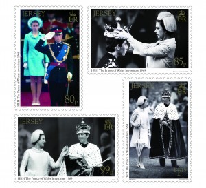 Prince of Wales Investiture Mint Stamp Set