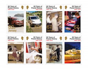Jersey Post 50 Years of Postal History - Mint Set