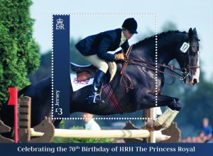 HRH The Princess Royal_Miniature Sheet