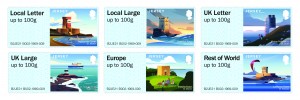 Post and Go Coastal Towers Stamp Set