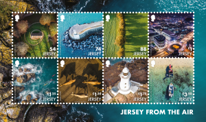 Jersey From The Air - Souvenir Sheetlet