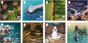 Jersey From The Air - Stamps Set