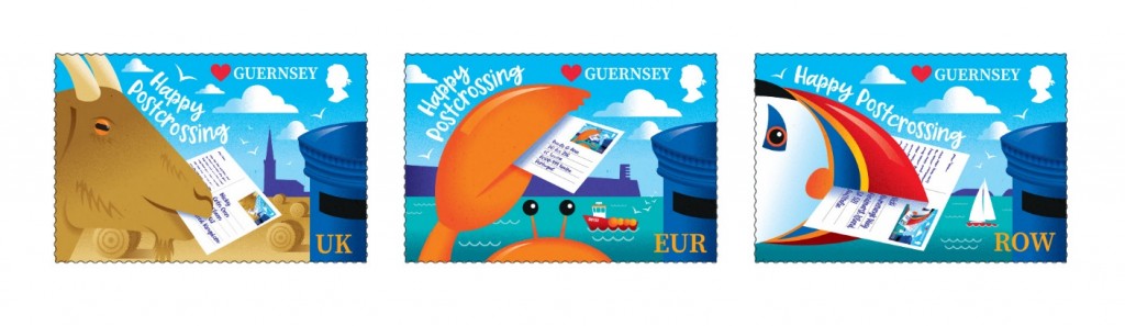 Postcrossing stamps