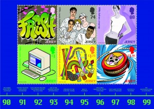Popular Culture_The 1990s_Souvenir Sheetlet