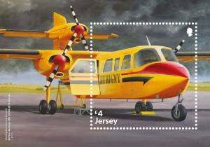 COMMERCIAL AIRCRAFT MINIATURE SHEET