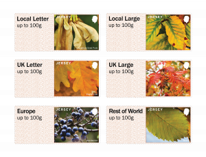 Post and Go Autumn Colours set