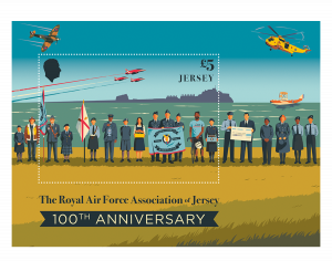 RAFA Jersey miniature sheet