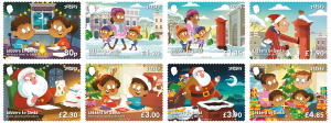 Letters to Santa stamp set